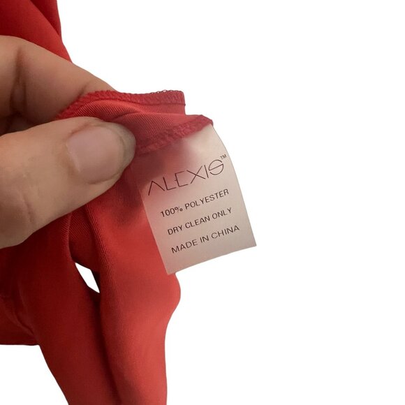 Alexis Red Sleeveless Dress - Picture 11 of 12